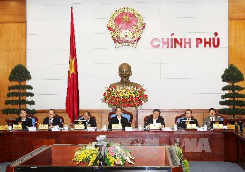 ວາລະປະຊຸມປະຈຳເດືອນ 2/2012ຂອງ    ລັດຖະບານຫວຽດນາມ